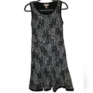Ann Taylor Loft Lace flare dress.  NWT. Size 10P.  Stretchy
